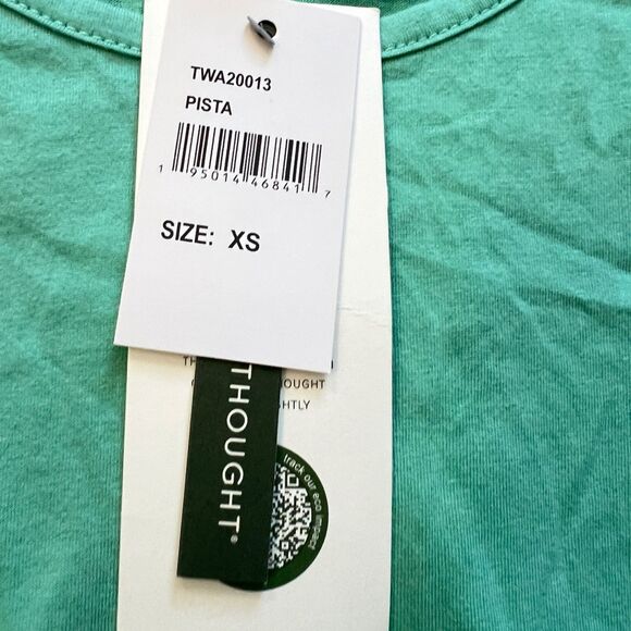 NWT Threads 4 Thought Women's Sports T-Shirt Size XS Pistachio Green - Picture 4 of 10